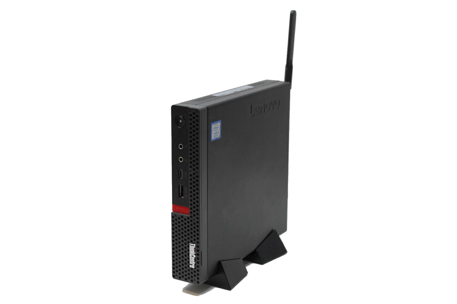 Refurbished Lenovo ThinkCentre M720q Tiny Desktop PC - Intel Core i5-8400T 1.7GHz, 8GB RAM, 256GB SSD, WiFi, HDMI, VGA, USB - Perfect for Home Office, Small Business & Compact Workspaces