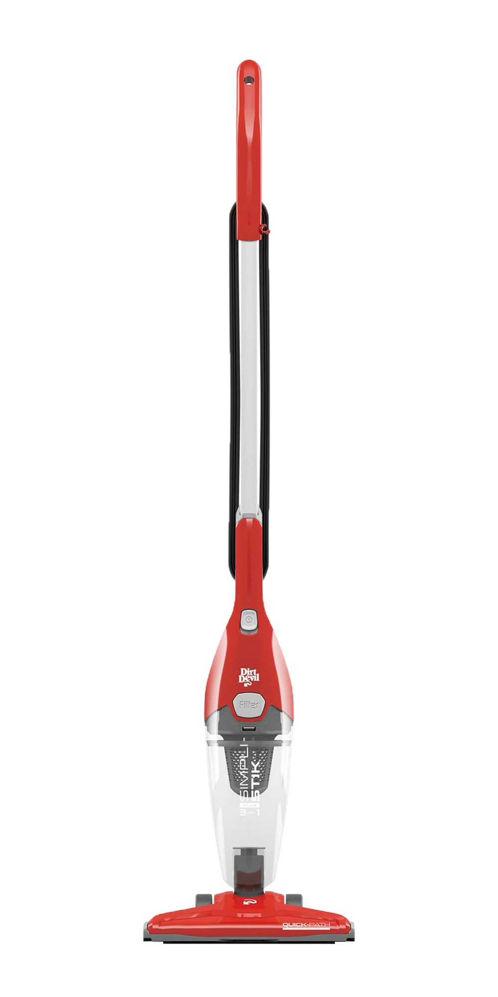Simplistik Plus 3-in-1 Corded Stick Vacuum Cleaner - Lightweight Powerful Suction for Hardwood Floors, Carpets & Pet Hair - Perfect for Home, Apartment & Office Cleaning