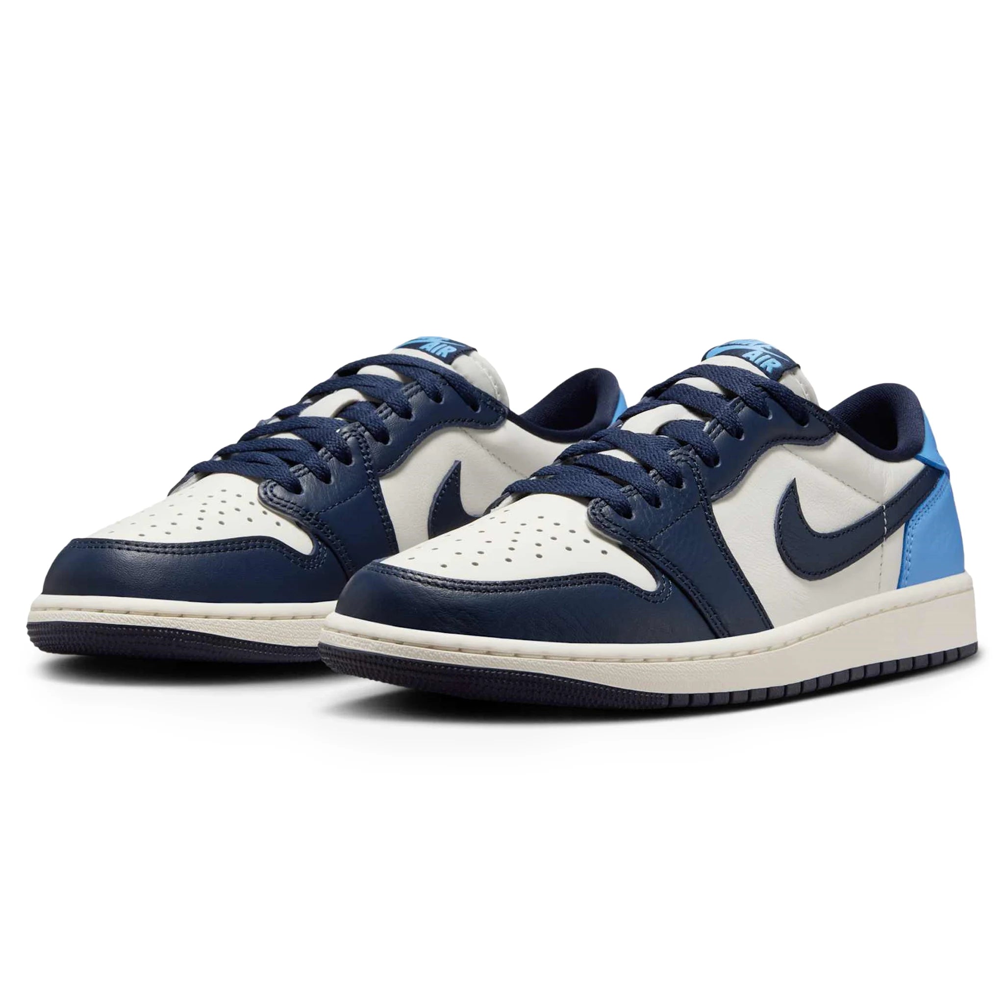 Air Jordan 1 Low OG Obsidian UNC Sneakers - Men's Basketball Shoes for Casual Wear & Street Style Fashion