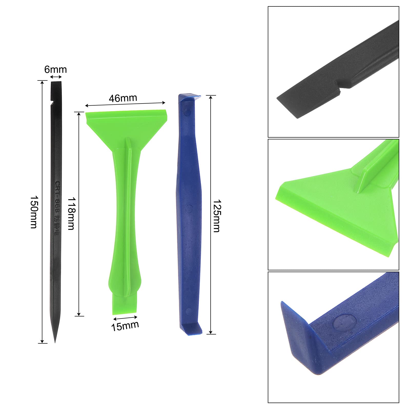 uxcell 10-in-1 Magnetic Precision Screwdriver Set - Electronics Repair Tool Kit for iPhone, Android, Laptop, PC & Small Appliances - Perfect for DIY Home Repairs and Tech Maintenance