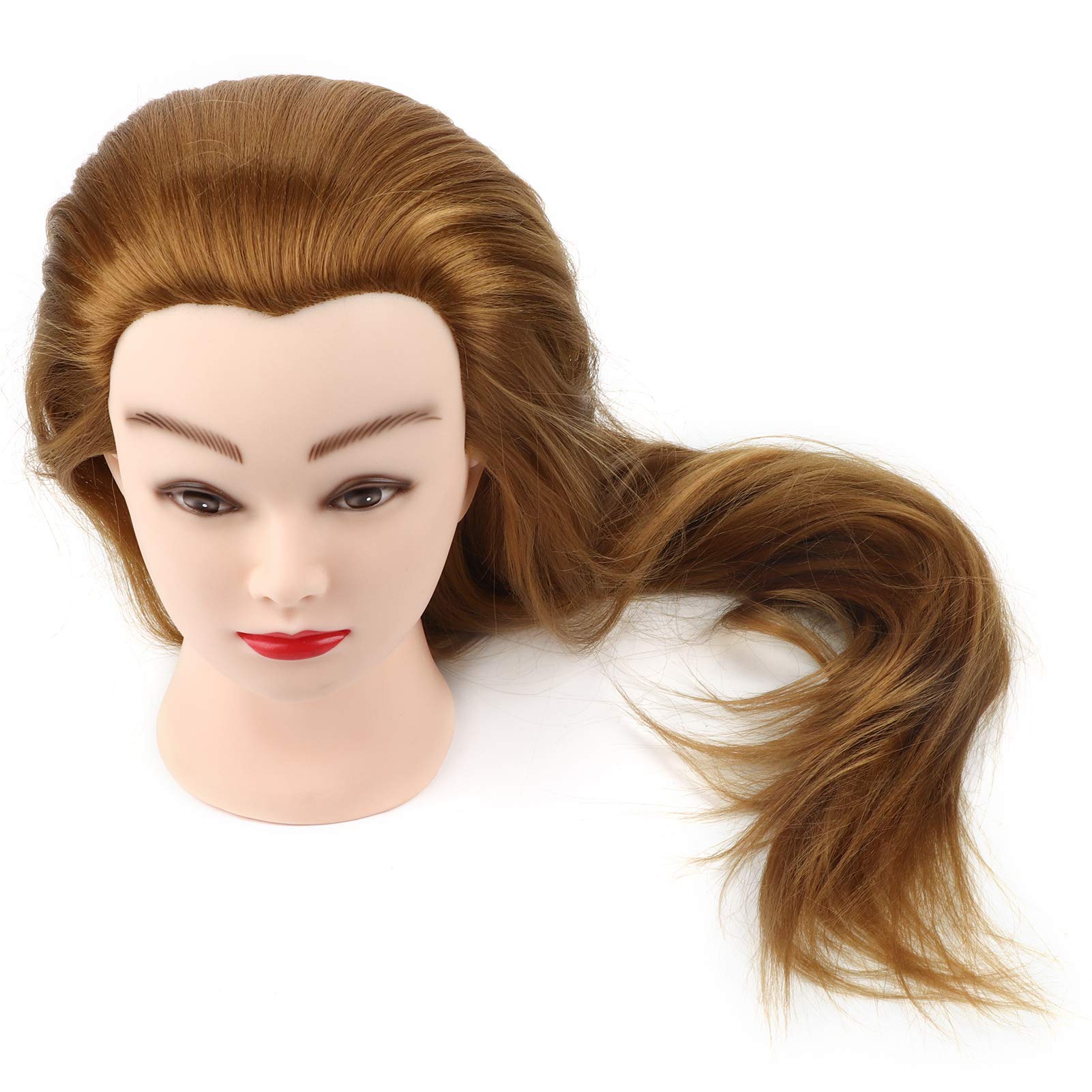 Professional Mannequin Head for Hair Styling & Makeup Practice - DIY Training Head for Hairdressers, Cosmetology Students & Salon Use - Perfect for Wig Styling, Hair Cutting & Beauty School Training