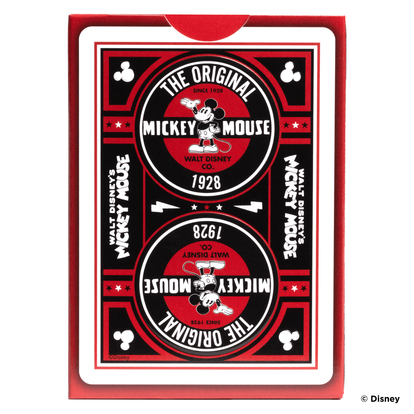 Disney Mickey Mouse Playing Cards - Classic Edition Bicycle Brand for Poker, Magic Tricks, and Family Game Nights