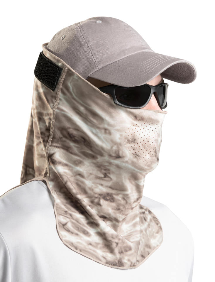 Adjustable Camouflage Face Mask Pro+ UPF 50+ Sun Protection - Breathable Outdoor Hunting & Fishing Gear for Men & Women - Perfect for Hiking, Camping, and Tactical Activities