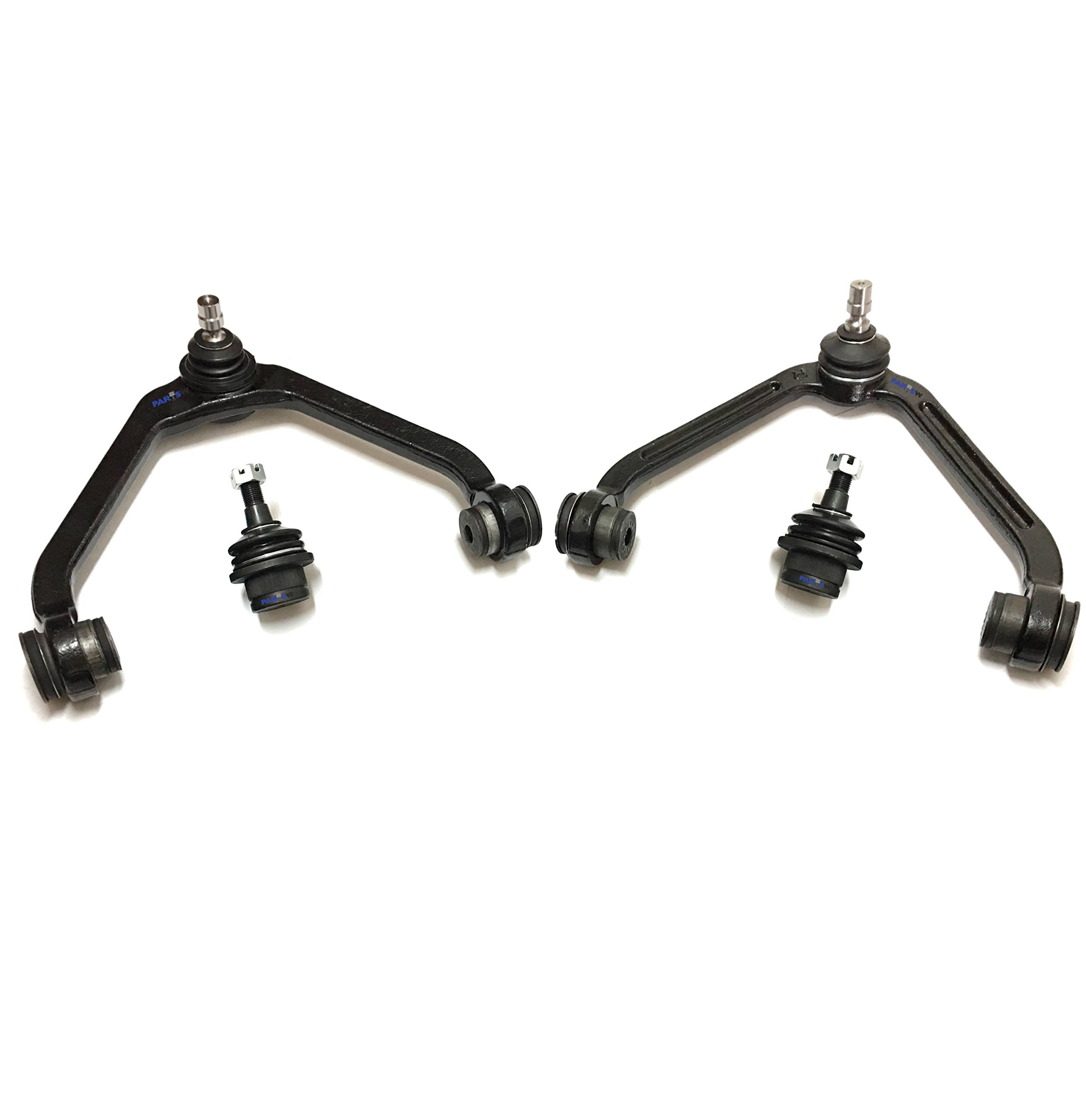 8-Piece Suspension Kit for Ford Explorer & Ranger - Inner Tie Rod Ends, Gear Bellows, Upper Control Arms & Ball Joints | Front Torsion Bar Suspension | Durable Replacement Parts for Smooth Ride & Off-Road Adventures