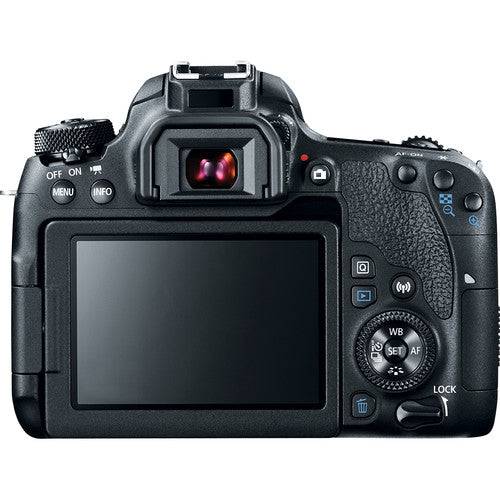 Canon EOS 77D 24.2MP DSLR Camera with 18-55mm & 75-300mm Lenses + 8GB Memory Card - Perfect for Travel Photography, Portrait Shots & Professional Videography