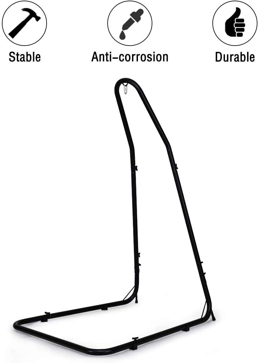 **FANTASK Heavy Duty Adjustable Steel Hammock Stand - 75