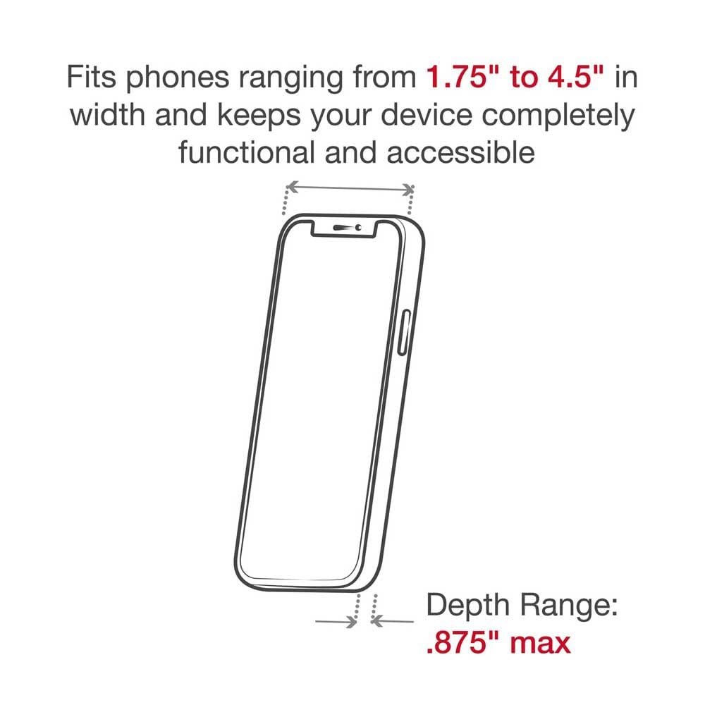 RAM MOUNTS X-Grip Phone Mount with RAM Tough-Strap Handlebar Base for Bikes and Motorcycle Handlebars - Essential for Safe and Hands-Free Navigation