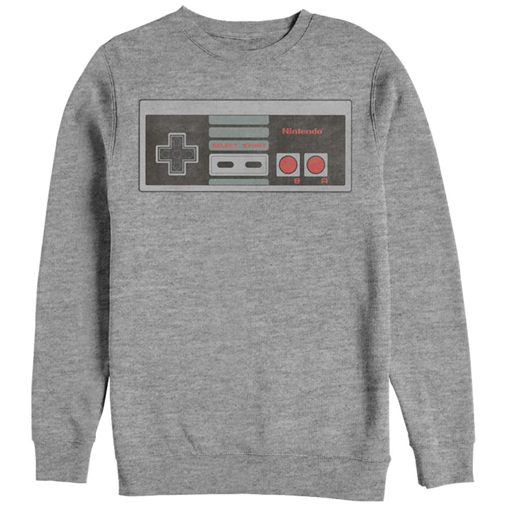 Nintendo Controller Graphic Hoodie for Men - Retro Gaming Sweatshirt for Casual Wear & Gaming Enthusiasts