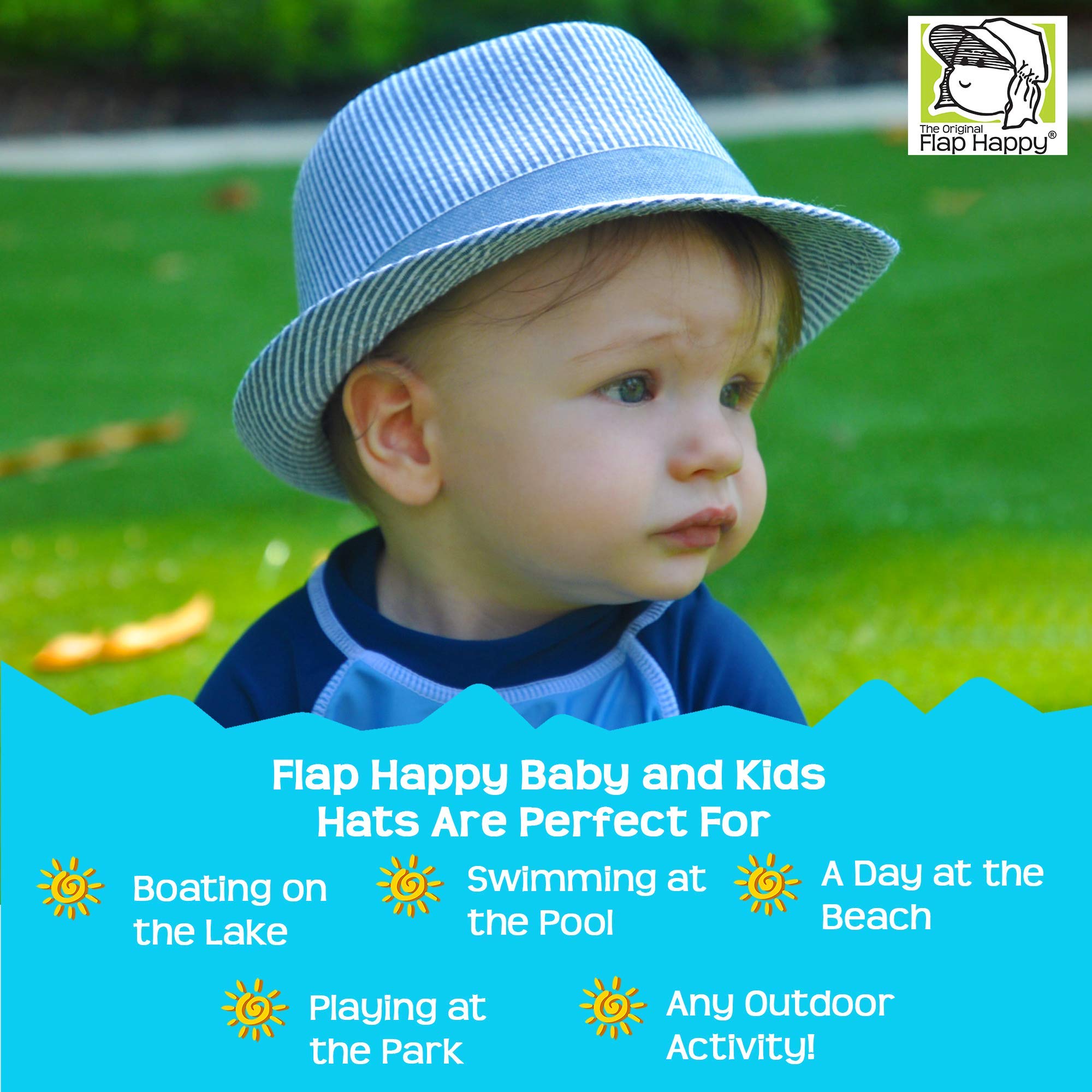 Stylish Baby Boys' Fedora Hat - Soft Cotton Summer Sun Hat for Toddlers 1-3 Years - Perfect for Outdoor Play, Photoshoots & Special Occasions