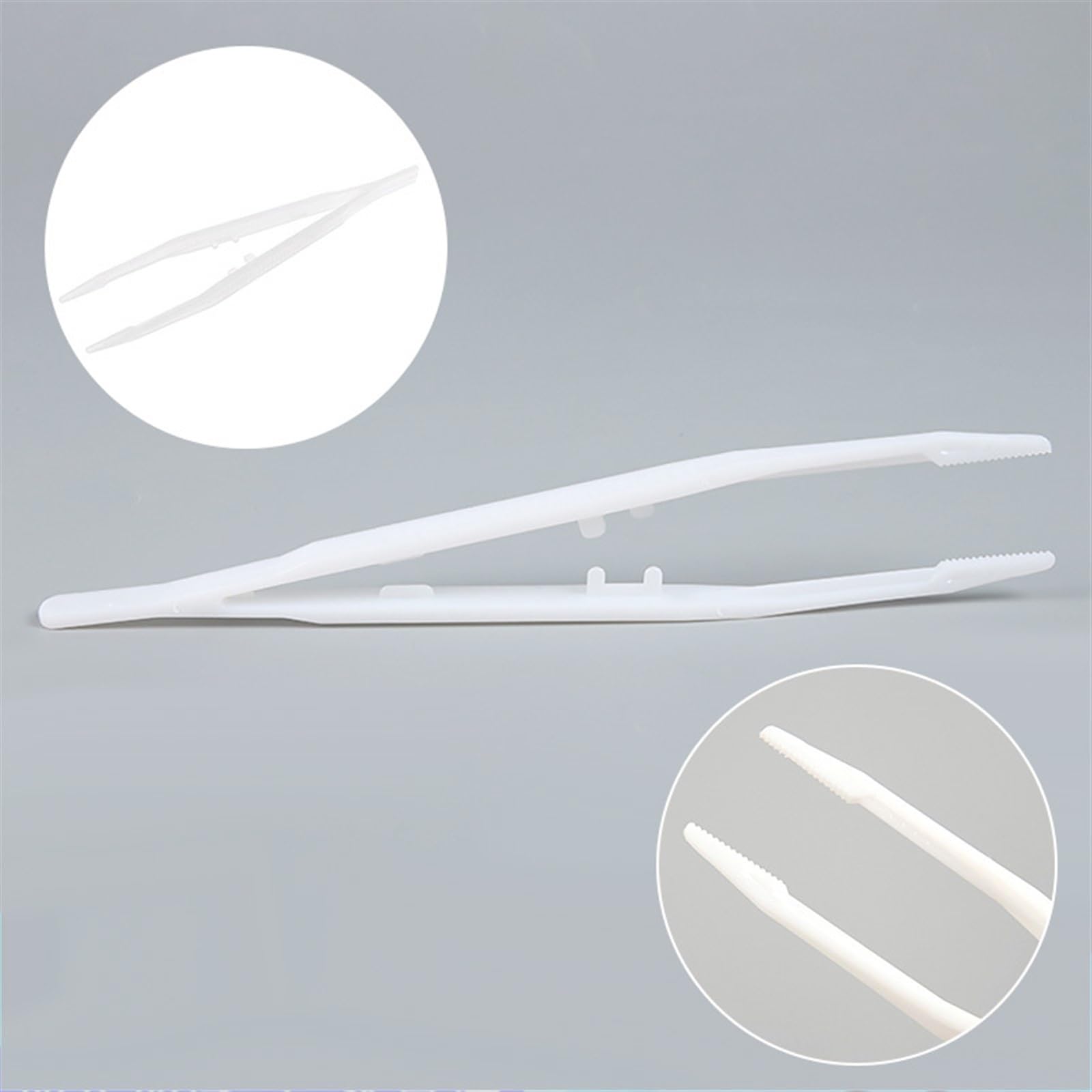 Premium Stainless Steel Hair Removal Tweezers & Feeding Tongs - Multipurpose Clip for Live Food Feeding, Terrarium Cleaning, Pet Care & Grooming | Ideal for Reptile Owners, Aquarium Enthusiasts & Beauty Routines