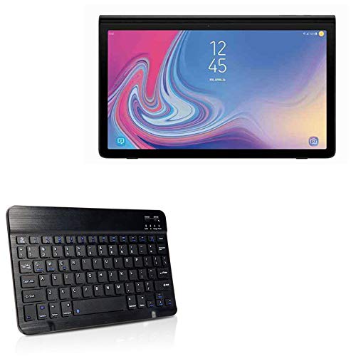 Samsung Galaxy View 2 Bluetooth Keyboard - SlimKeys Portable Wireless Keyboard with Integrated Commands | Compatible with Samsung Galaxy View 2 Tablet | Perfect for Home Office, Remote Work & Travel (Jet Black)