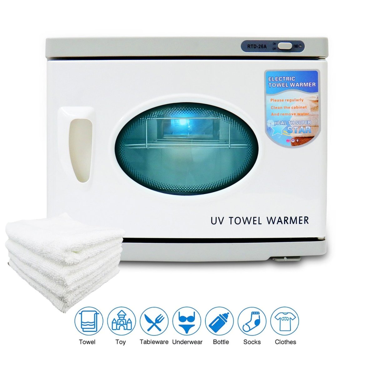 23L Hot Towel Warmer with UV Sterilizer - Fast Heating Spa Towel Warmer for Salon, Massage & Home Use - TW811