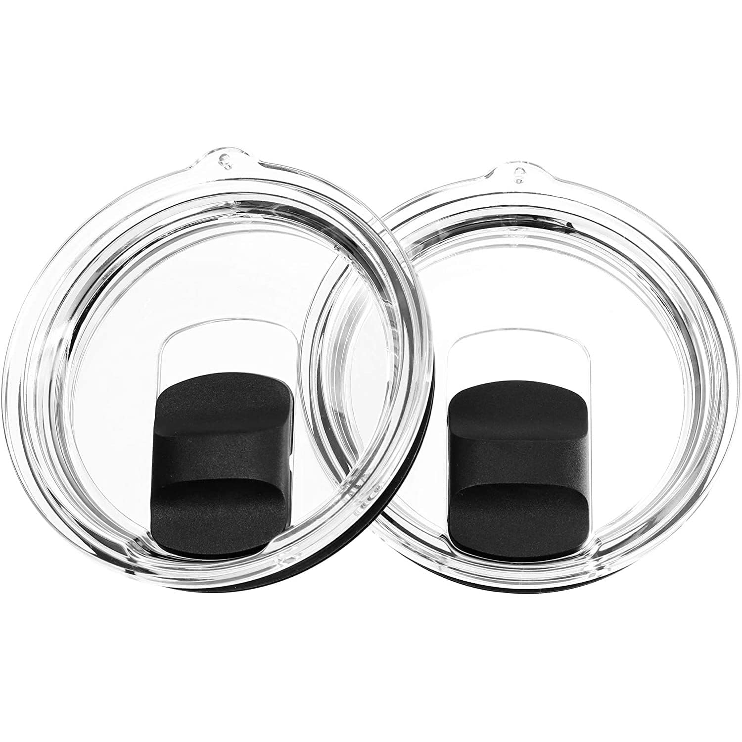 2 Pack Magnetic Tumbler Lids - 20 oz Leakproof Replacement Lids for YETI Rambler, Ozark Trail, RTIC Tumblers - Perfect for Coffee, Tea & Cold Drinks On The Go