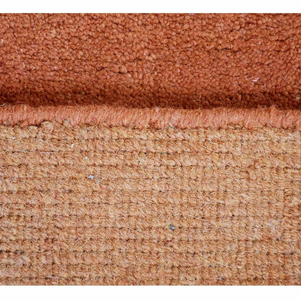 Handmade Bold Hand Knotted Wool Rug - Non-Slip Traditional Design for Living Room, Bedroom & Office - Durable & Stylish Home Decor