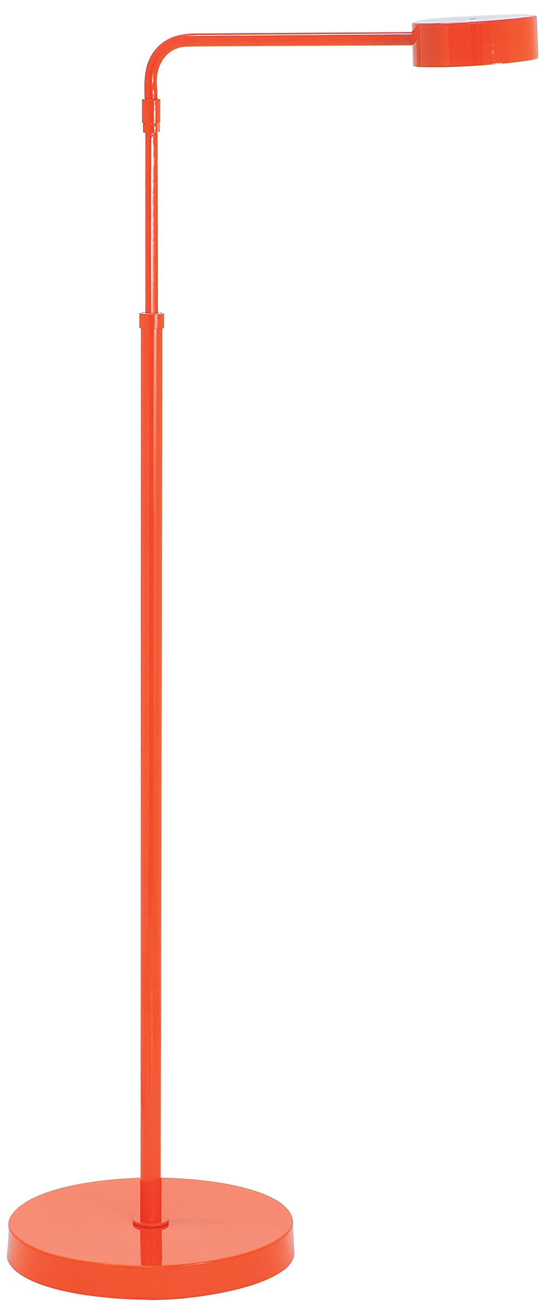House of Troy G400-BS Adjustable LED Floor Lamp - Modern Bright Lighting for Living Room, Bedroom & Office - Dimmable Standing Light with Flexible Gooseneck Design