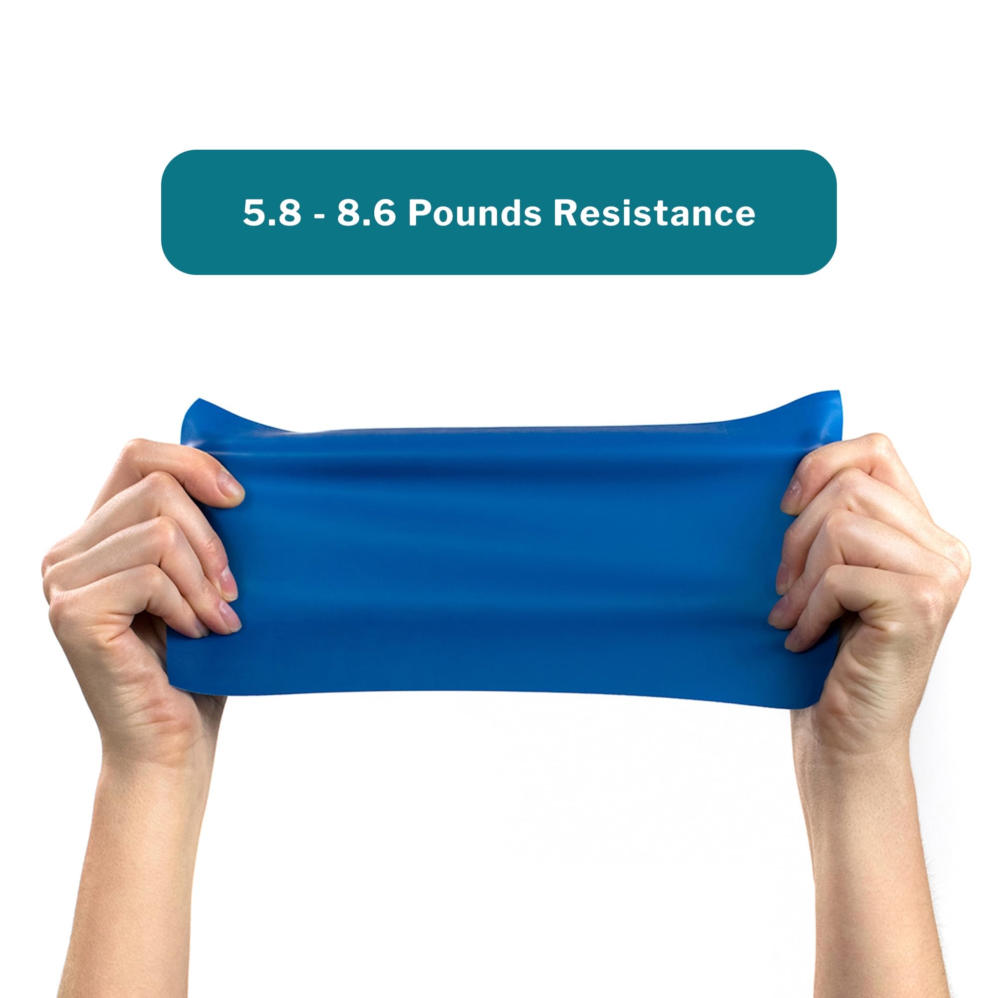 McKesson Can Do Exercise Resistance Band - Heavy Duty Workout Bands for Physical Therapy, Strength Training & Home Fitness - Blue, 5 in x 50 yd (1 Count) - Perfect for Rehabilitation, Yoga & Gym Workouts