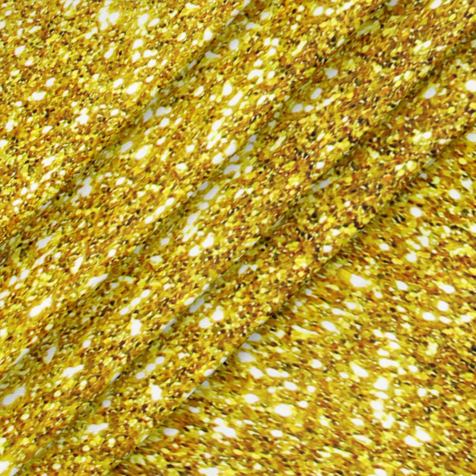 Sparkling Star-Printed Elastic Fitted Vinyl Tablecloth - Waterproof, Wipeable, Stretchable for 45