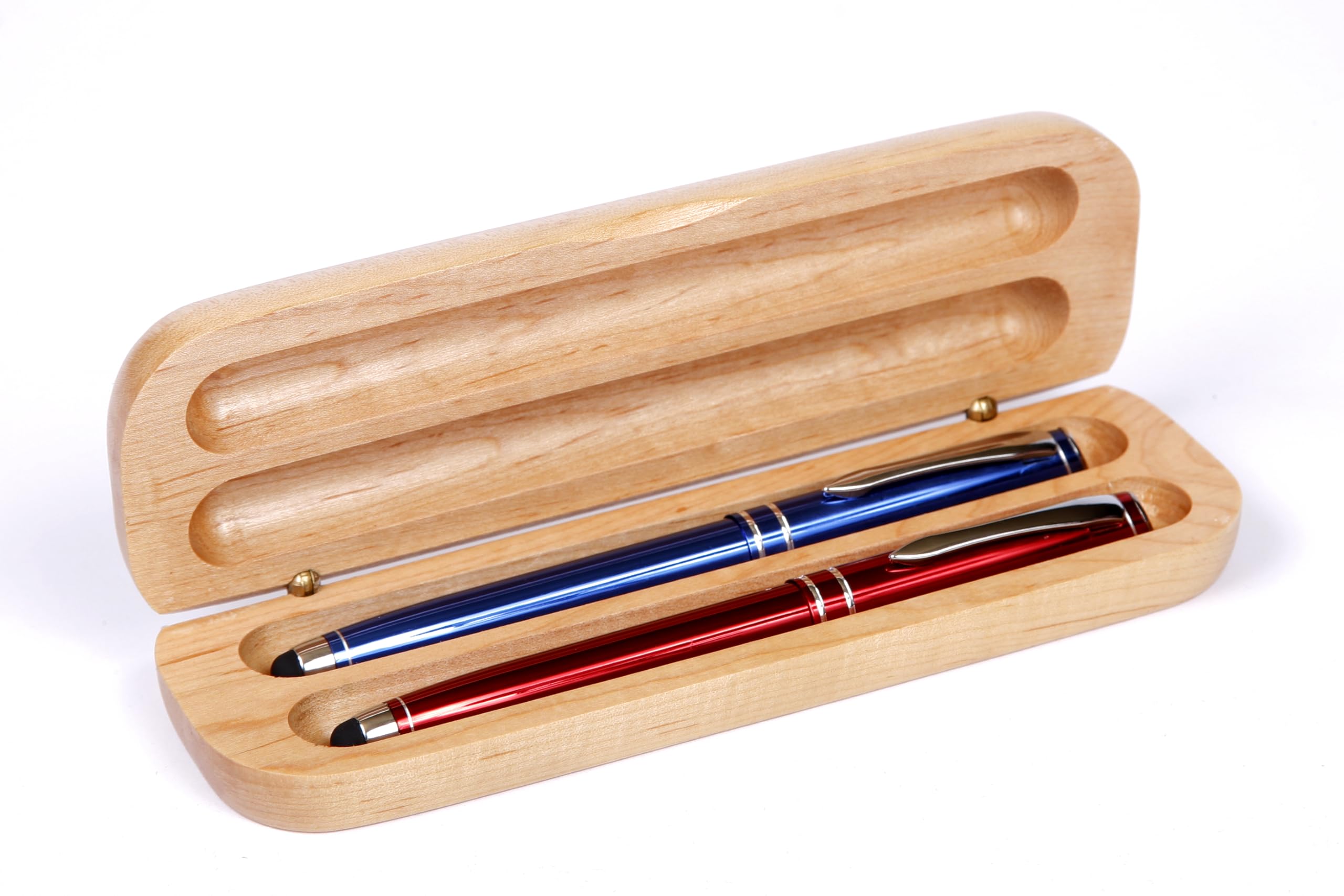 Premium Lanier Pens Gift Box - Elegant Maple Double Fountain Pen Set for Writing, Calligraphy & Gifting | Perfect for Office, School & Special Occasions