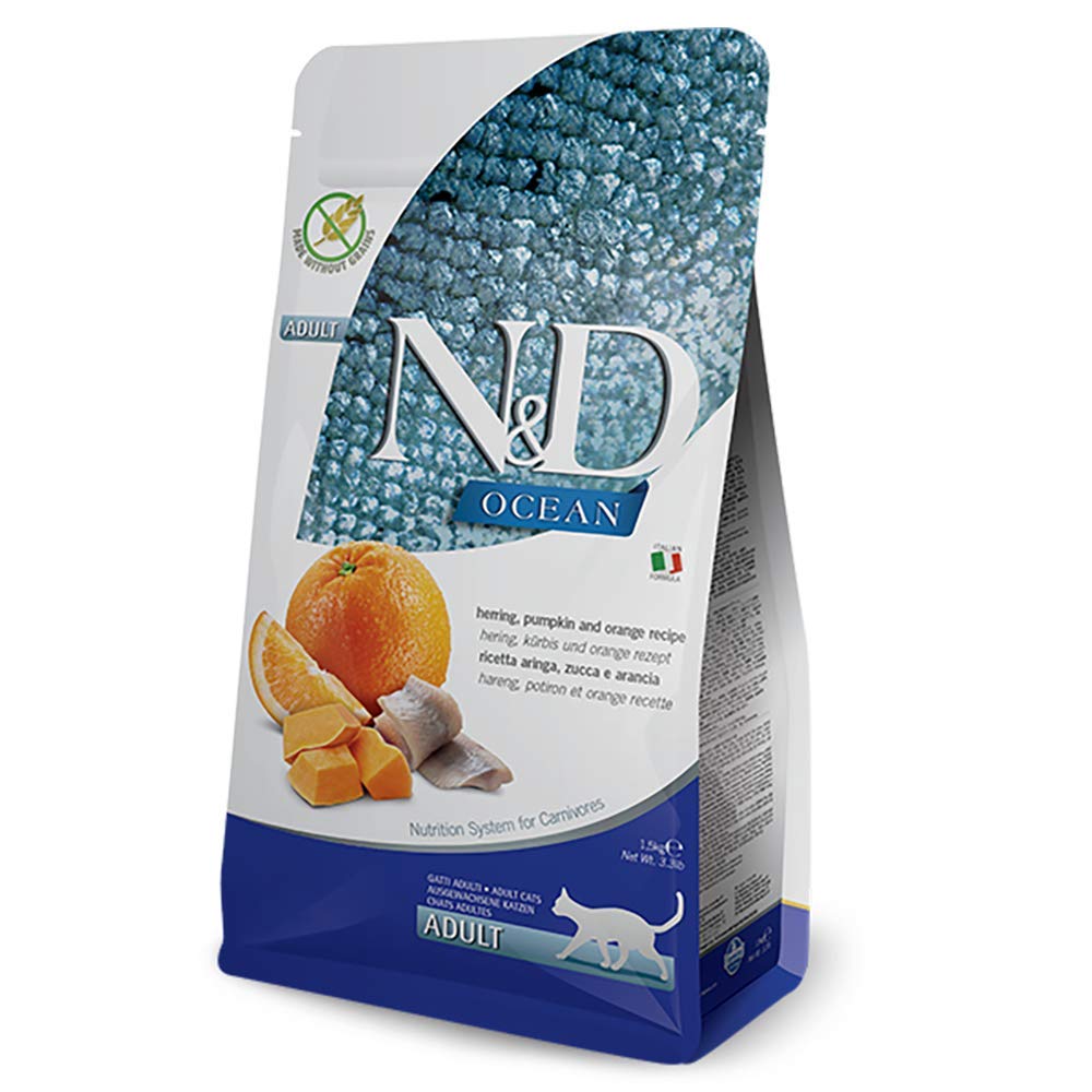 Premium Cod, Spelt, Oats & Orange Flavored Adult Dog Food - High Protein Grain-Free Dry Kibble for Medium & Large Breed Dogs - Perfect for Active Dogs & Daily Nutrition