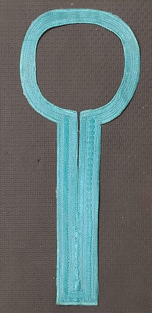 Light Turquoise Blue Buba Dashiki with Embroidery - African Traditional Tunic for Men & Women - Perfect for Cultural Events, Weddings, and Festivals