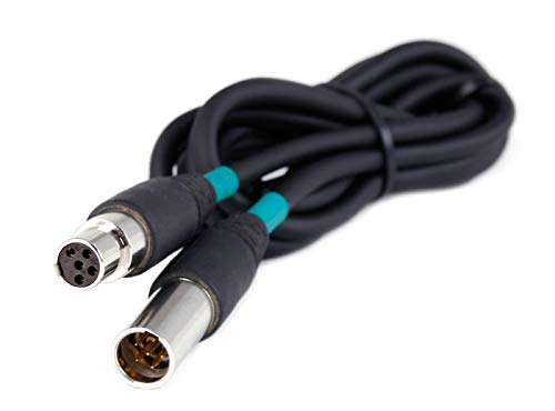 Rugged Radios CS-5P-EXT-5 5-Pin to 5-Pin Headset Extension Cable - 5 Feet Long for Motorcycle, ATV, and Off-Road Communication Systems