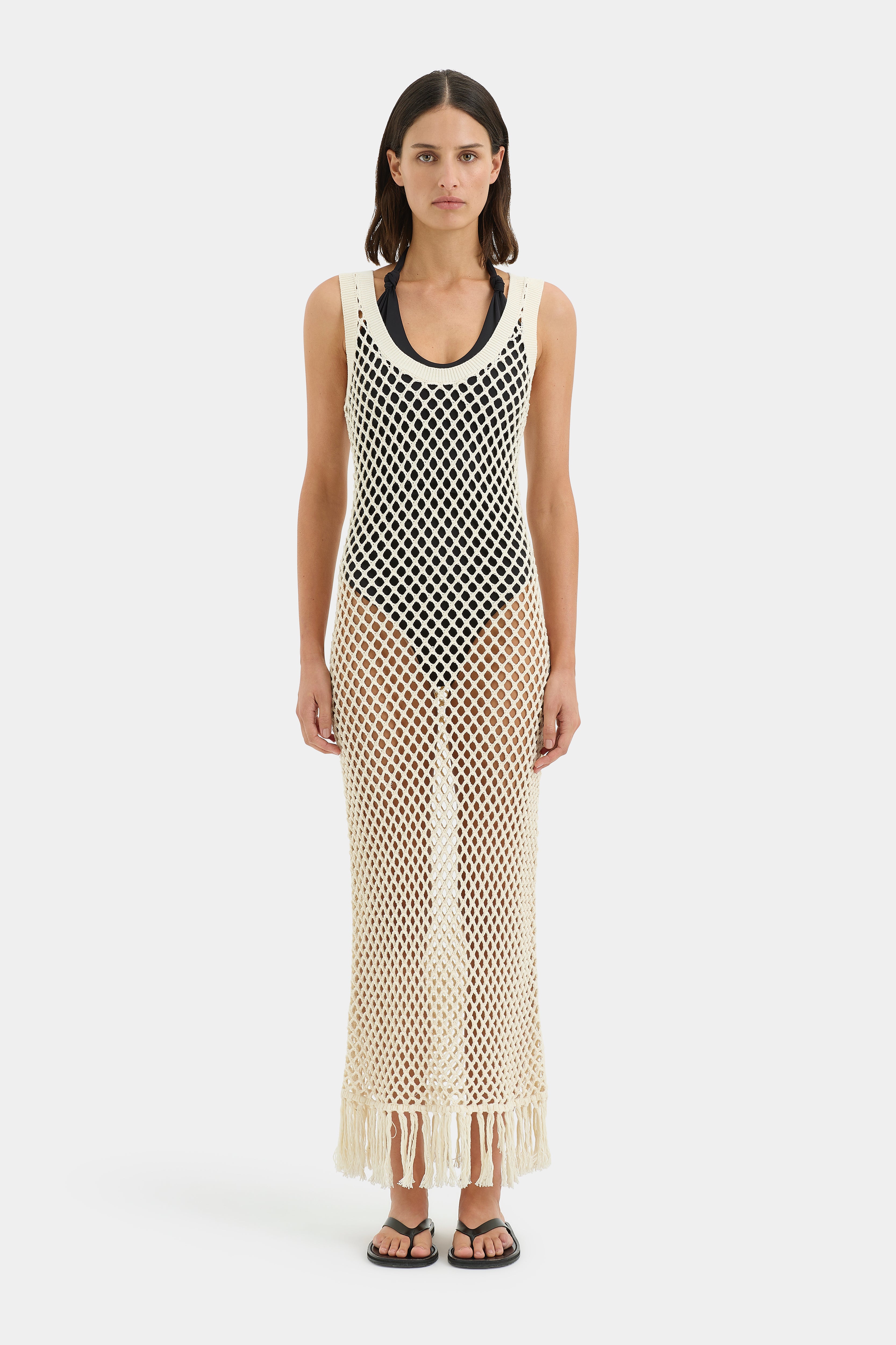 Illaria Crochet Dress for Women - Elegant Lace Summer Boho Maxi Dress - Perfect for Beach Vacations, Weddings & Boho Fashion