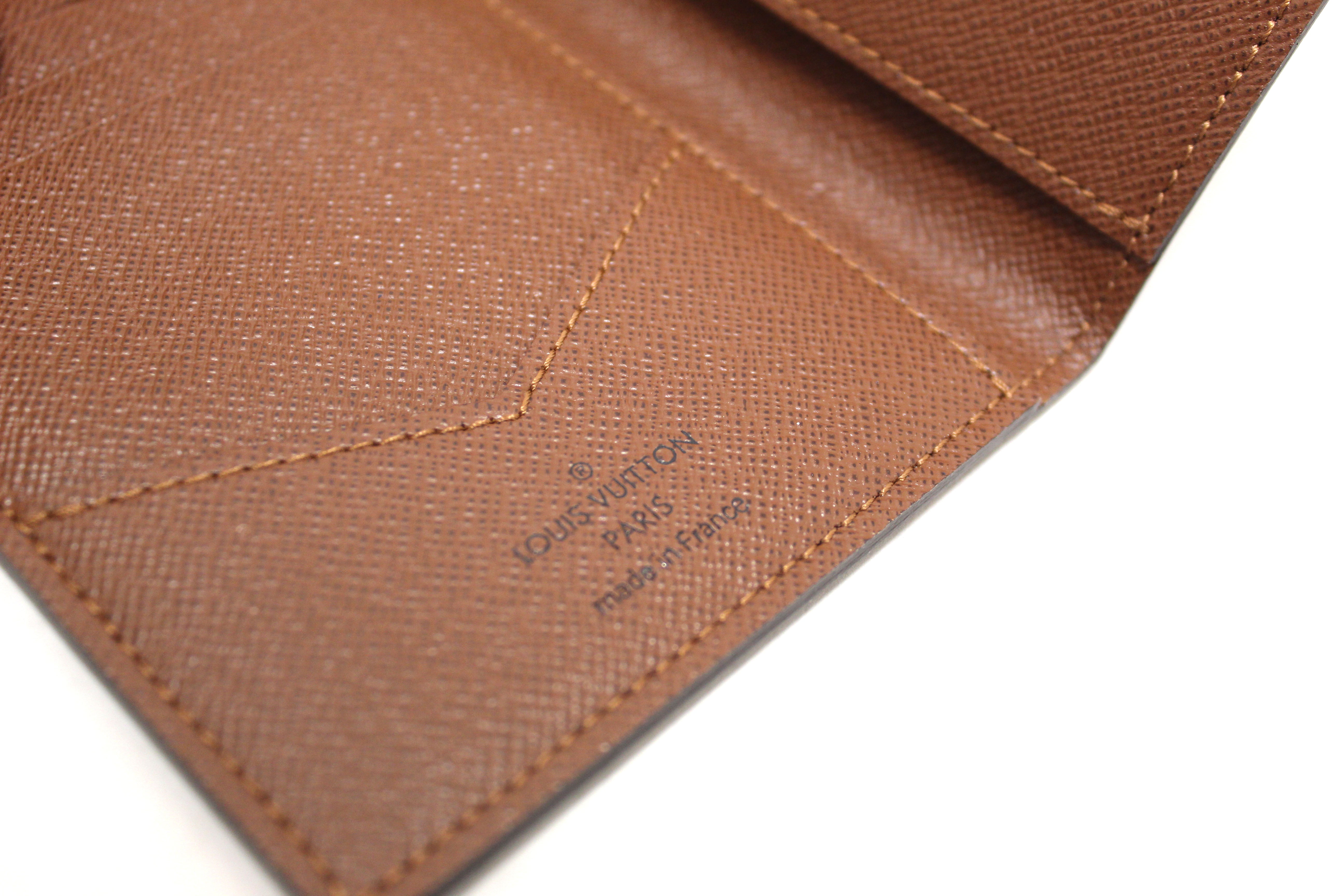 Authentic Louis Vuitton Monogram Canvas Passport Cover - Luxury Travel Accessory for Men & Women - Perfect for International Trips, Business Travel & Vacation Essentials
