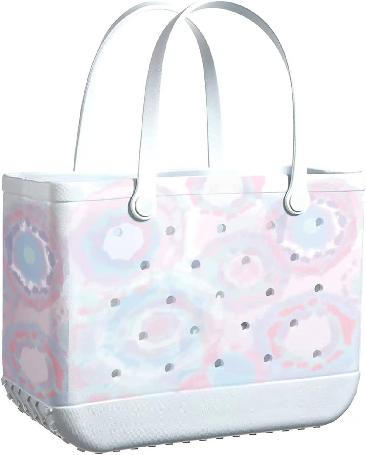 Waterproof EVA Beach Bag with Drain Holes - Lightweight Portable Tote for Swimming, Boating, Pool & Outdoor Activities | Perfect for Travel, Sports & Work Essentials