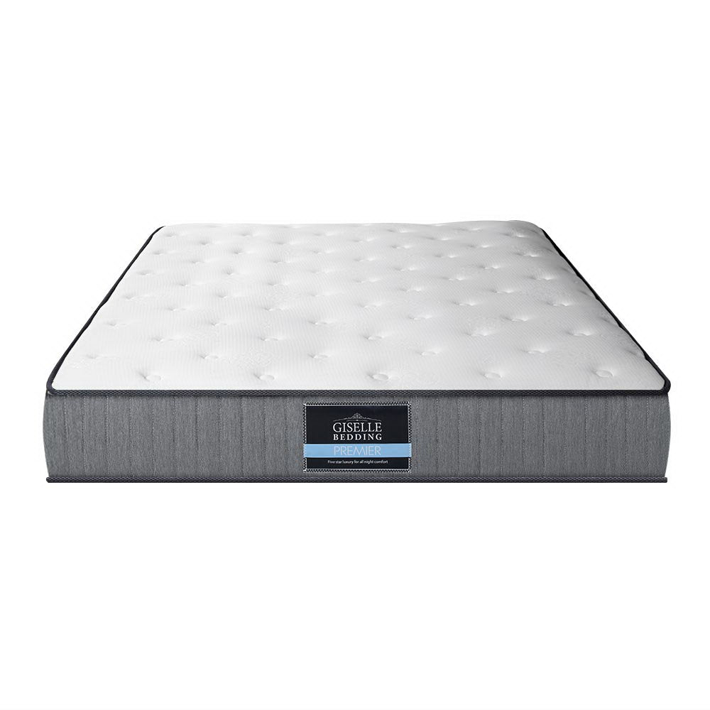 Extra Firm Leera Series Tight Top Mattress - 23CM Thick Queen Size for Ultimate Back Support | Perfect for Guest Rooms, Dormitories & Home Use