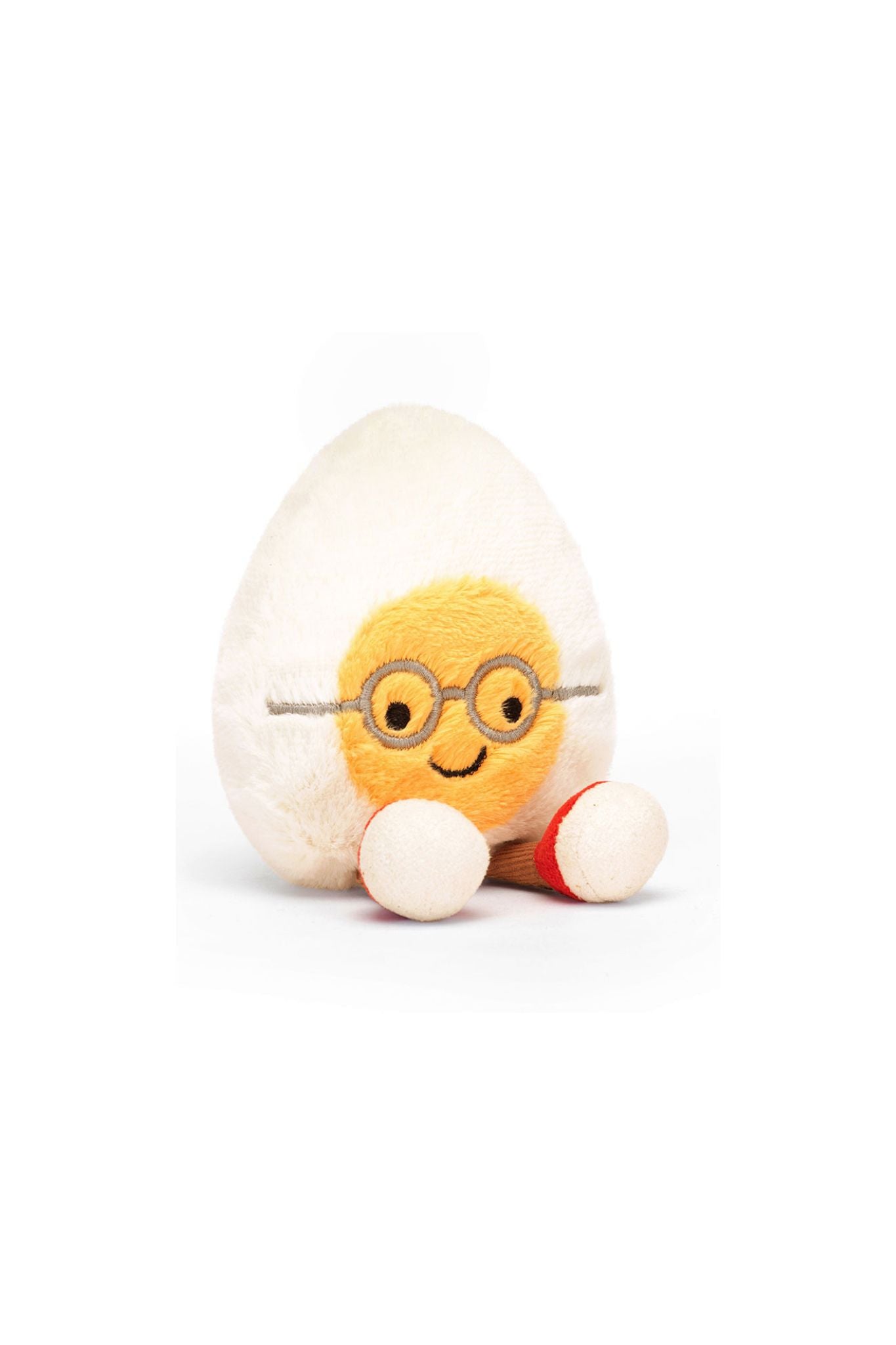 Jellycat Amuseables Boiled Egg Plush Toy - Cute & Soft Stuffed Egg for Kids & Adults | Perfect for Easter Gifts, Nursery Decor & Stress Relief