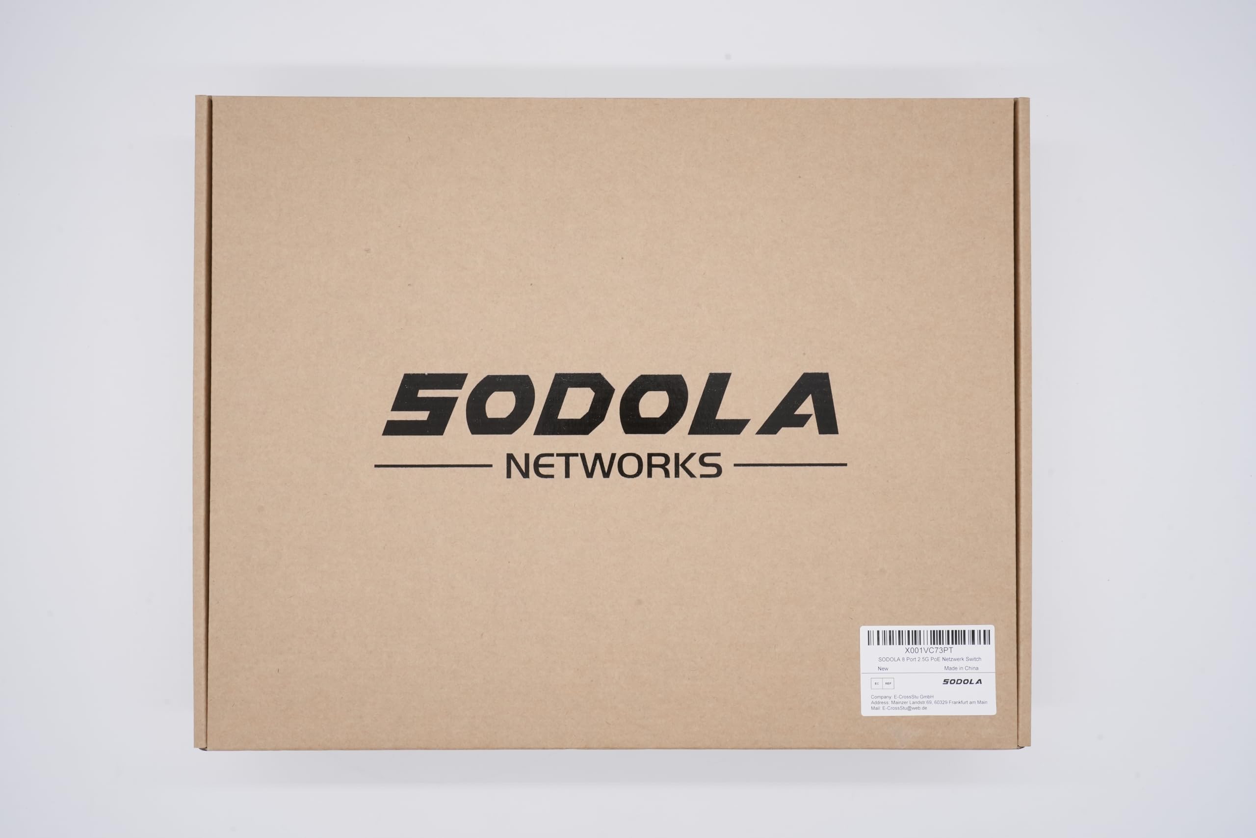 SODOLA 9-Port 2.5GbE PoE Switch with 120W Power Budget - High Speed Network Switch for Home Office, Security Cameras & IP Phones | Plug & Play Ethernet Switch for Smart Home & Business Networking