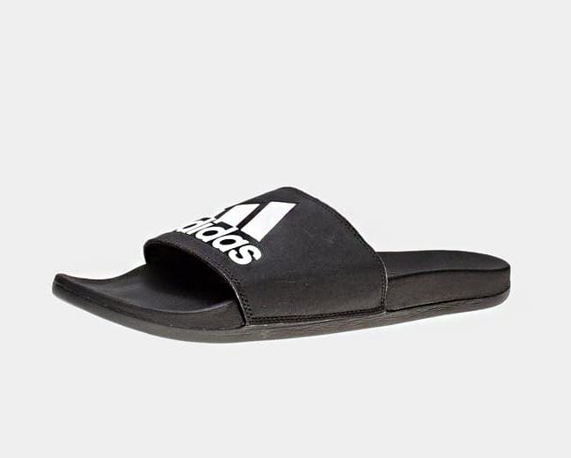 Adidas Adilette Comfort Slides for Men & Women - Soft Cushioned Pool & Beach Sandals - Perfect for Shower, Spa, Gym & Lounging