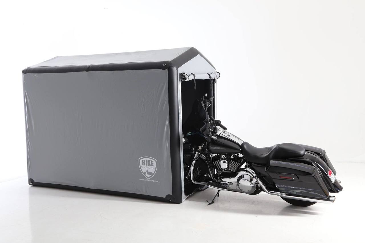 CarCapsule Bike ShowCase Outdoor - Weatherproof Motorcycle Storage Cover for Indoor & Outdoor Use - Perfect for Garage, Shed, or Driveway Protection