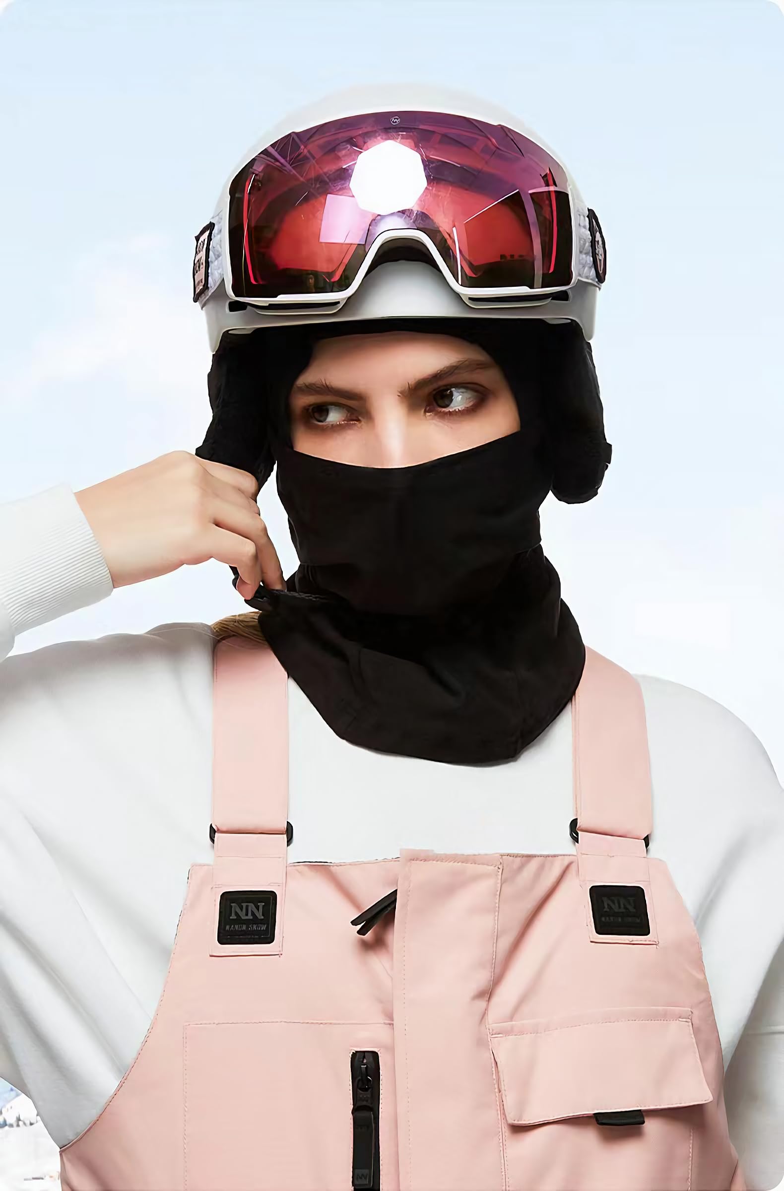 Shiesty Balaclava Face Mask for Men - Cold Weather Ski Mask with Temperature-Locking Technology & Skin-Friendly Fabric - Perfect for Skiing, Snowboarding, Motorcycling & Winter Outdoor Activities