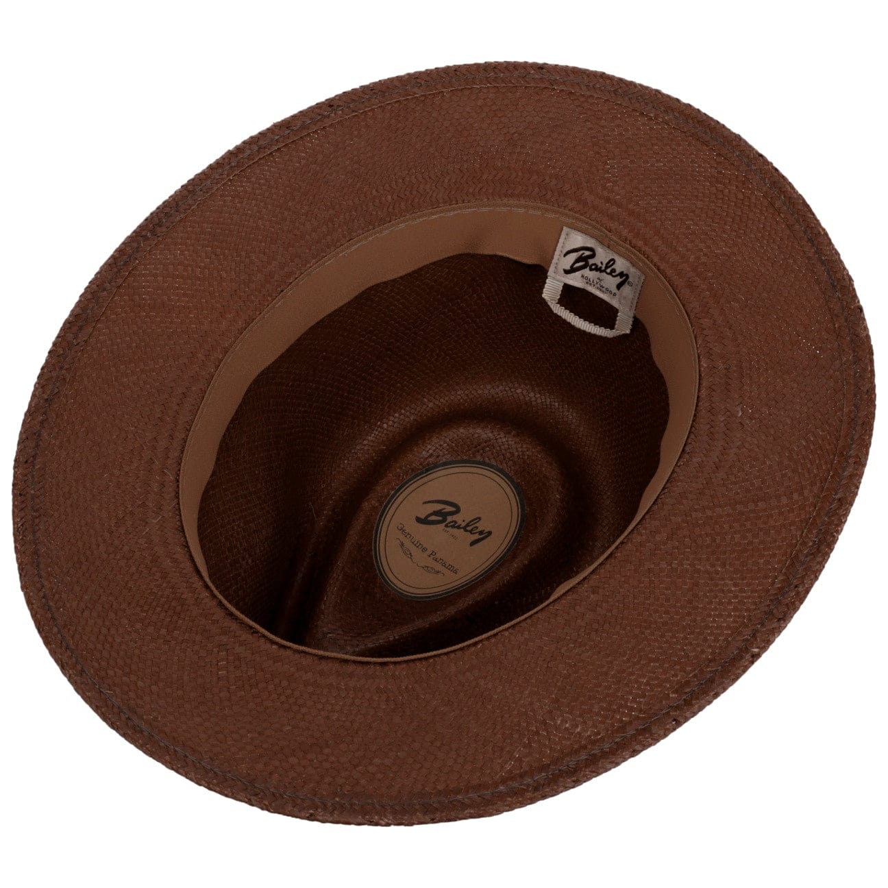 Stansfields Panama Hat by Bailey 1922 - Premium Straw Fedora Hat for Men & Women - Sun Protection & Summer Style - Perfect for Beach, Travel, and Outdoor Events