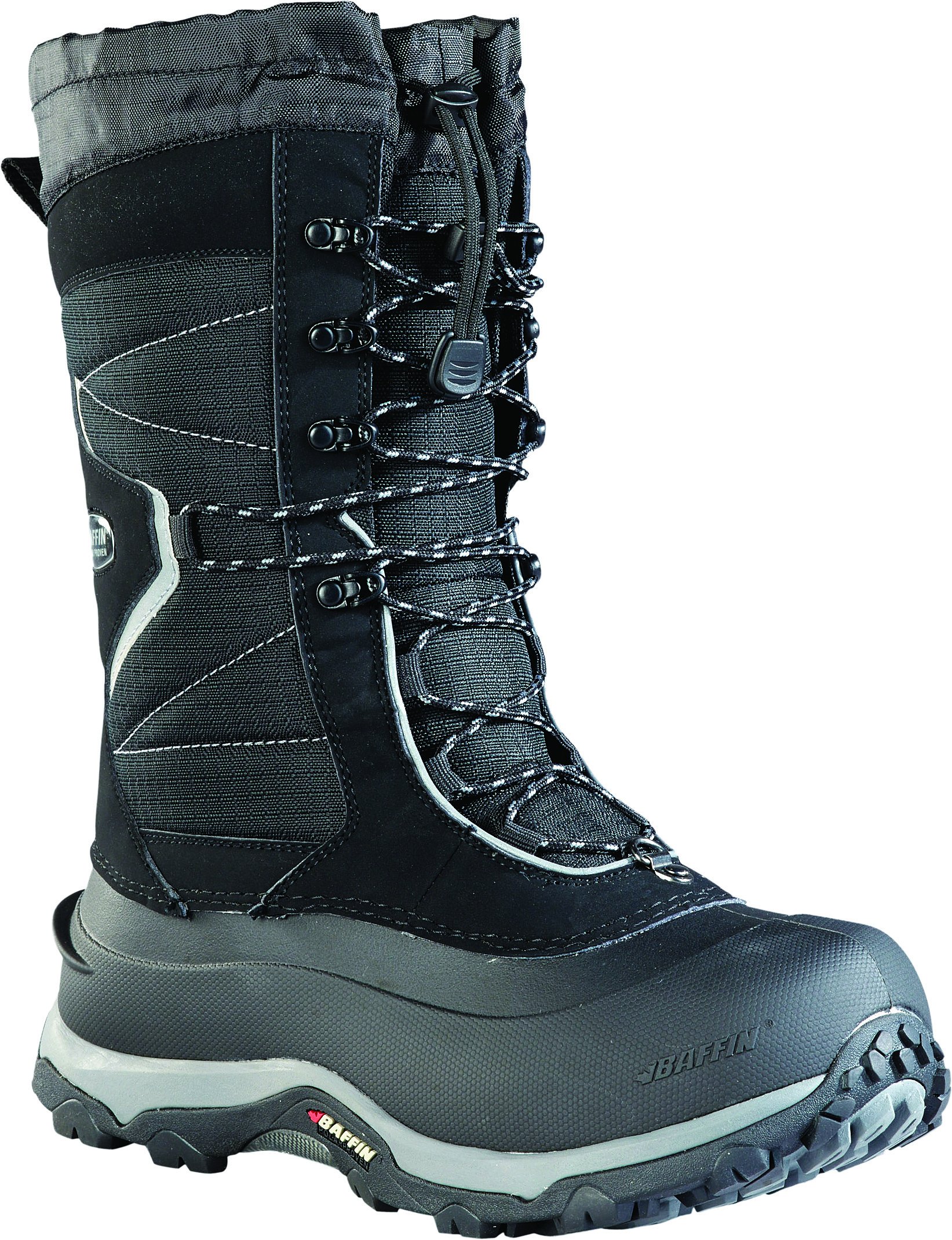 Baffin Men's Sequoia Winter Boots Black Size 11 - Waterproof Insulated Snow Boots for Hiking, Hunting & Cold Weather Outdoor Activities
