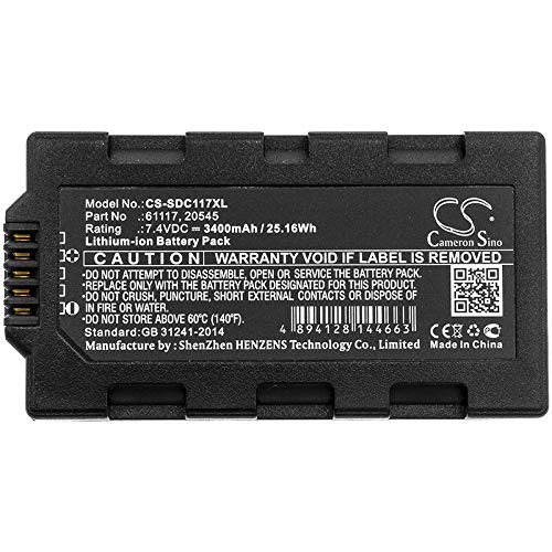 Compatible with Sokkia 20545 & Topcon Tesla 61117 Juniper Mesa Field Batteries - Replacement Power Solution for Survey Equipment & Construction Tools