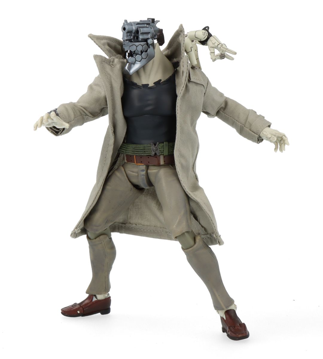 1/12 Scale Juzo Inui Anime Action Figure - No Guns Life Collectible Model for Display & Cosplay - Perfect for Anime Fans & Collectors