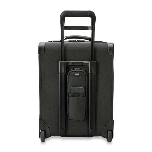 Briggs & Riley Baseline Global 2 Wheel Carry On Luggage - Lightweight Durable Suitcase for Business Travel & Weekend Getaways