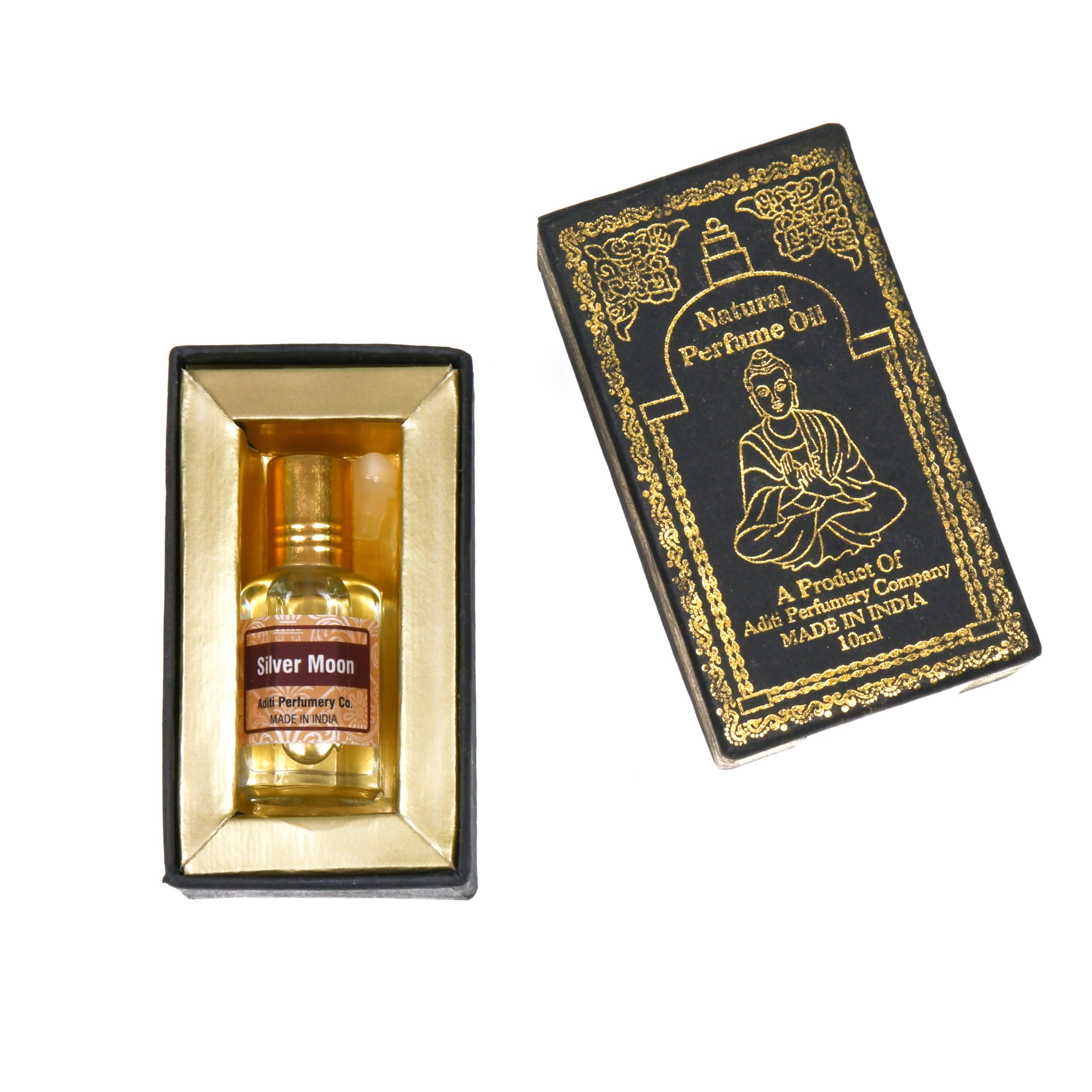 Likla Silver Moon Perfume Oil - Long Lasting Fragrance for Women, Natural Essential Oils, Romantic Evening & Date Night Scent