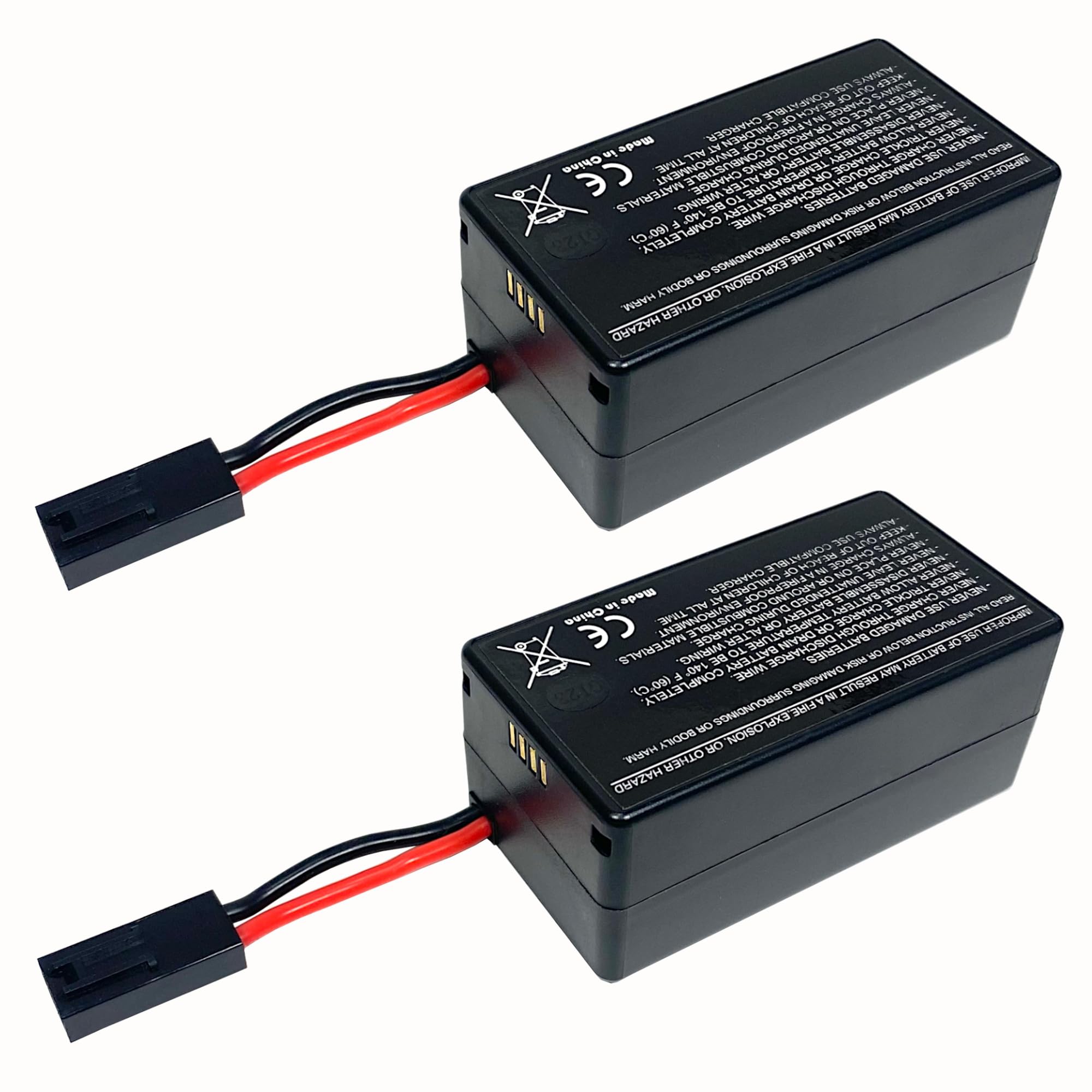 MaximalPower Gifi 2000mAh LiPo Battery & Charger Set for Parrot AR.Drone 2.0 & 1.0 Quadcopter - 2 Pack High Capacity Replacement Batteries for Extended Flight Time - Perfect for Aerial Photography, Drone Racing and Outdoor Adventures
