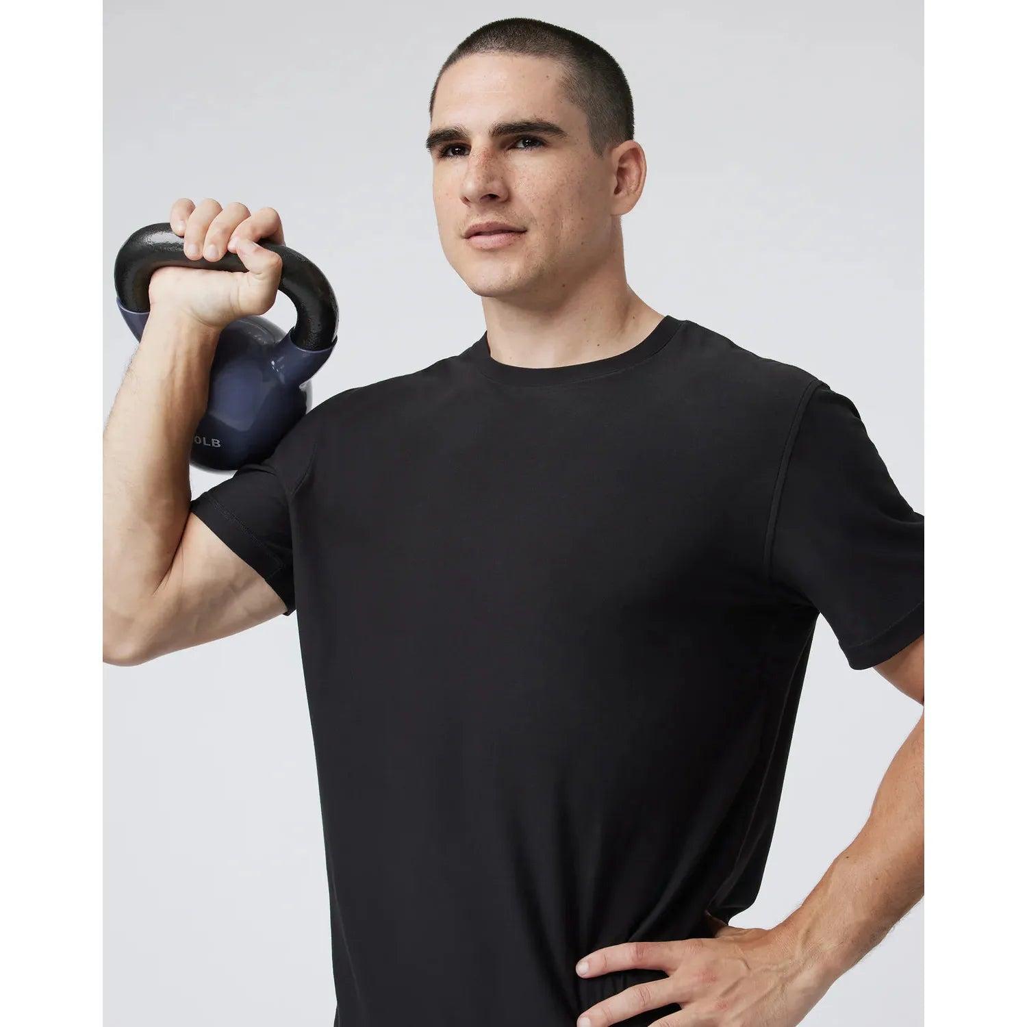 Vuori Men's Strato Tech Tee - Moisture-Wicking Performance T-Shirt for Gym & Running | Breathable Quick-Dry Activewear for Workouts & Outdoor Activities