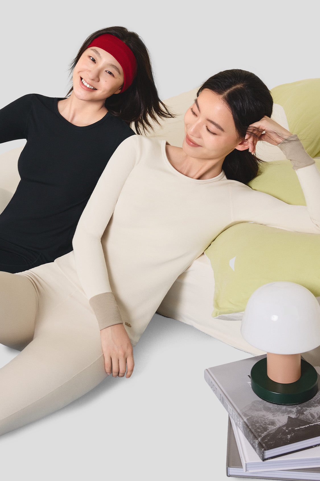 FitEssence Women's Thermal Base Layer Set - Moisture Wicking Long Sleeve Top & Leggings for Cold Weather, Yoga, Running & Outdoor Activities