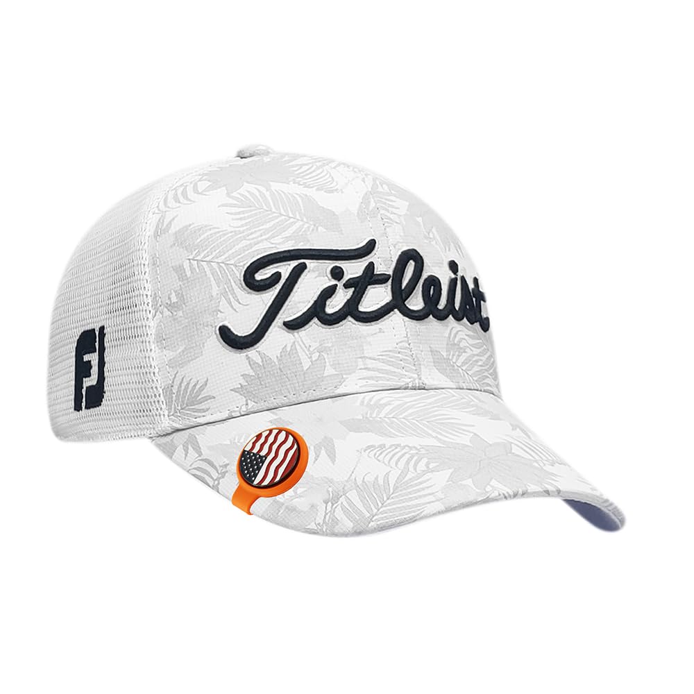 Premium Magnetic Golf Ball Marker Holder - Silicone Hat Clip for Caps, Visors, Gloves & Bags | Durable Metal Golf Accessories for Men & Women | Perfect Golf Gift for Players & Tournament Use