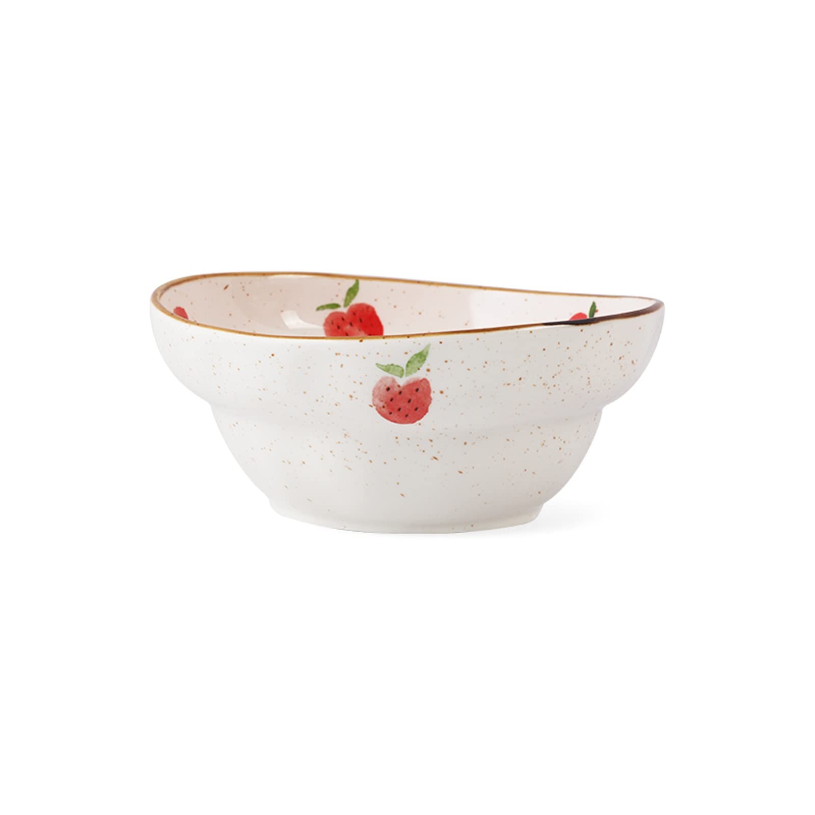 Stackable Round Fine Porcelain Salad Bowls Set - Microwave Safe Ceramic Soup, Ramen, Cereal & Pasta Serving Bowls for Kitchen, Dining & Meal Prep (Various Sizes) - Perfect for Family Dinners, Entertaining Guests & Healthy Meal Portioning