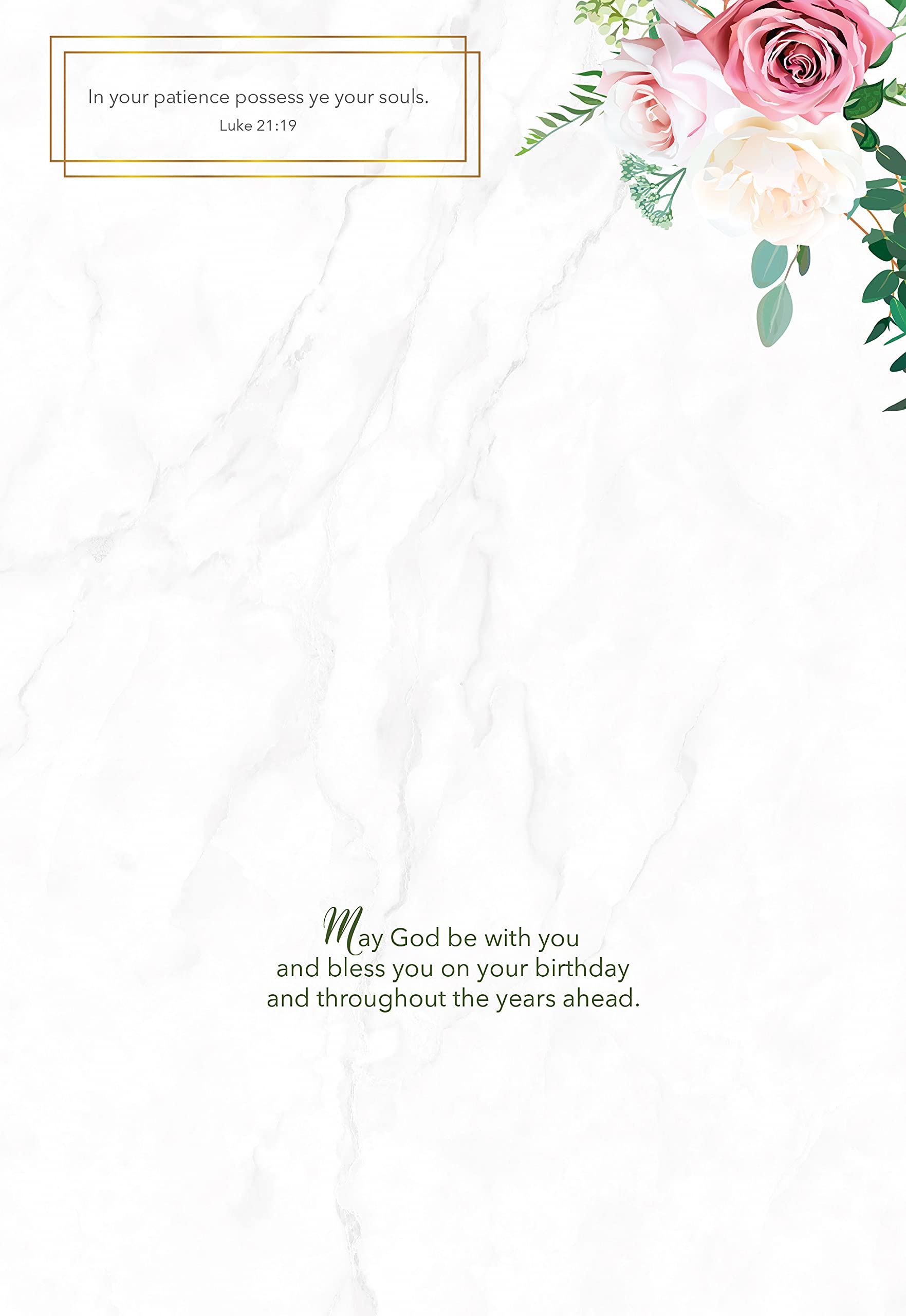HTL Card-Boxed Birthday Greeting Cards - Daughters of The King (Box of 12) - Perfect for Birthday Wishes, Christian Celebrations & Special Occasions