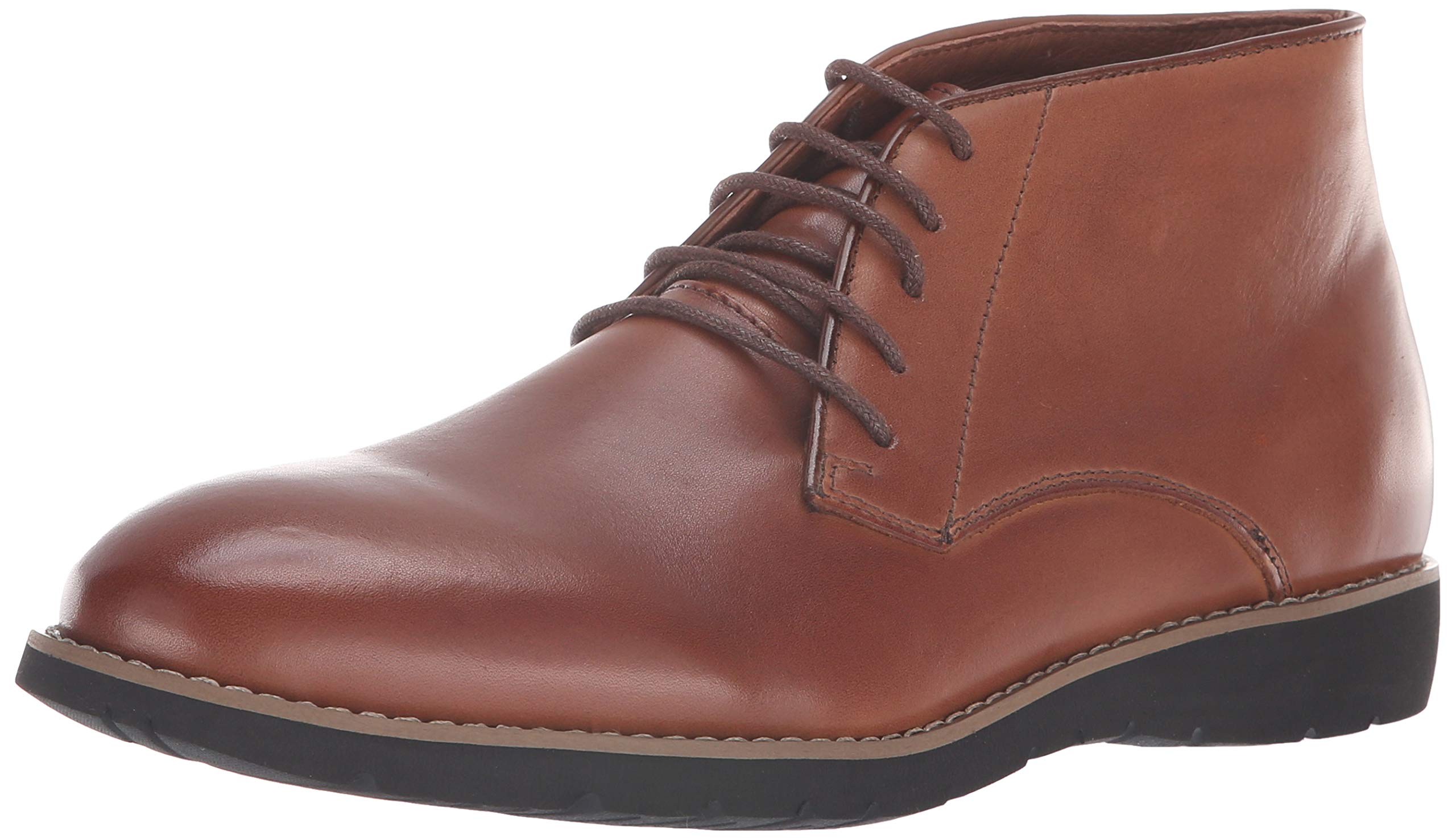 Propet Men's Grady Waterproof Ankle Boots - Comfortable Slip-Resistant Work Boots for Outdoor, Hiking & Construction - Black