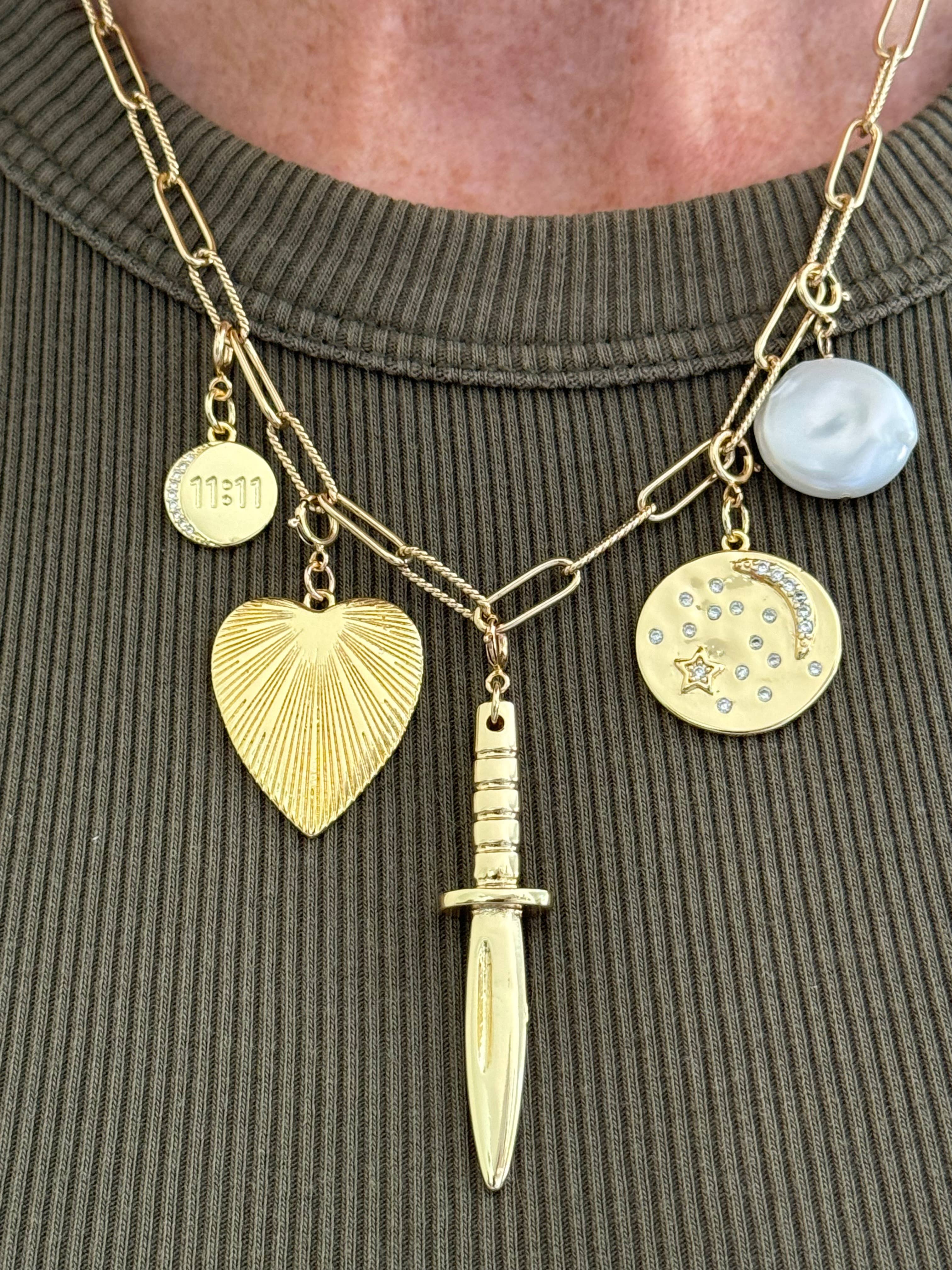 Kylie Necklace Set of 3 - Dainty Layered Charm Bar Necklaces for Women | Perfect for Everyday Wear, Gift Giving & Layering Jewelry