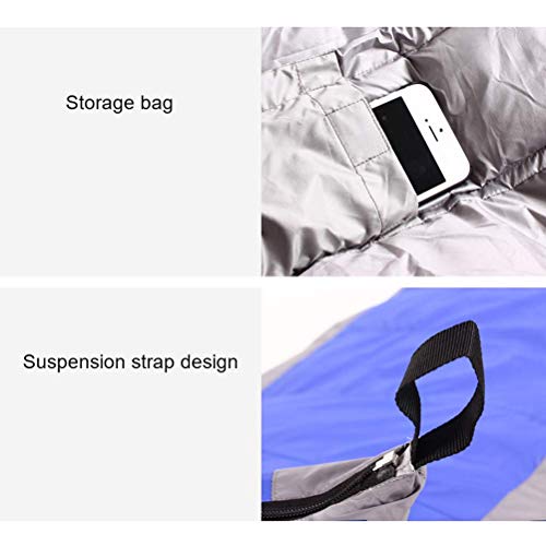 Ultralight Down Sleeping Bag for Adults - Compact & Waterproof for Camping, Backpacking, Hiking - Perfect for Cold Weather Outdoor Adventures & Travel