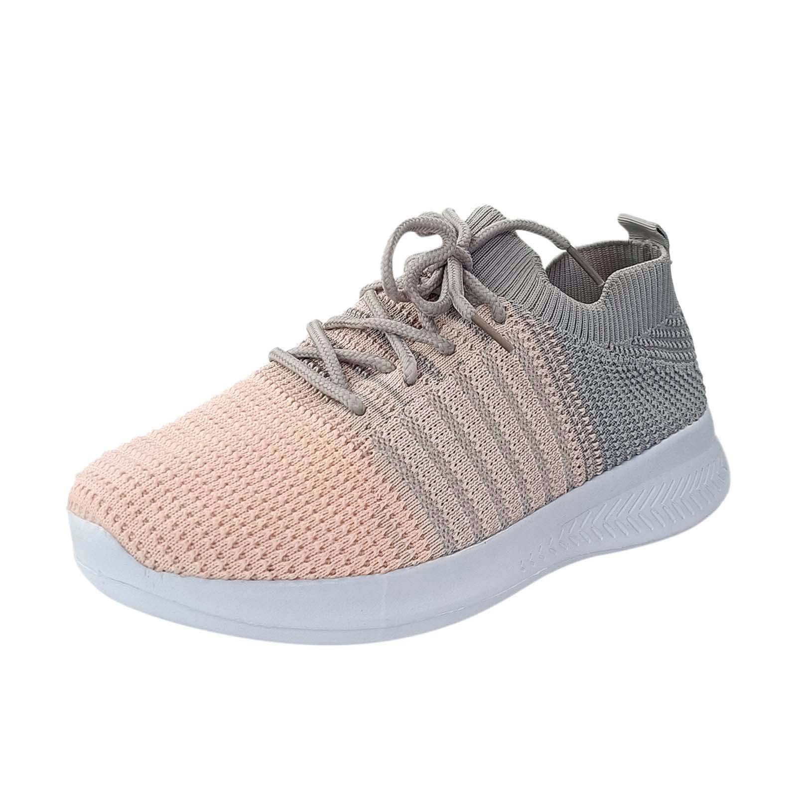 Women's Slip-On Sneakers Size 8 - Comfortable Walking & Running Shoes for Women - Fashionable Sport Sneakers for Casual Wear, Gym Workouts & Daily Activities